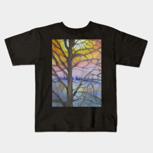 Tree of light Kids T-Shirt